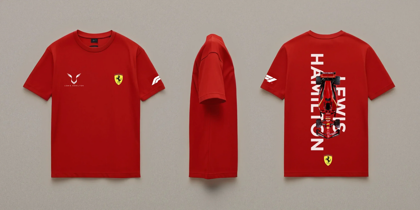 LEWIS X FERRARI Tshirt - Getsetwear