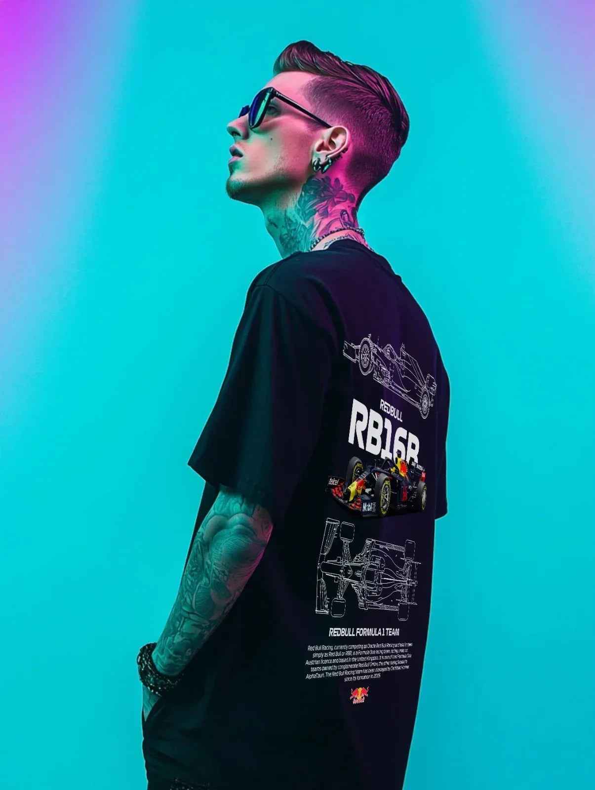 Red-Bull Black Tshirt