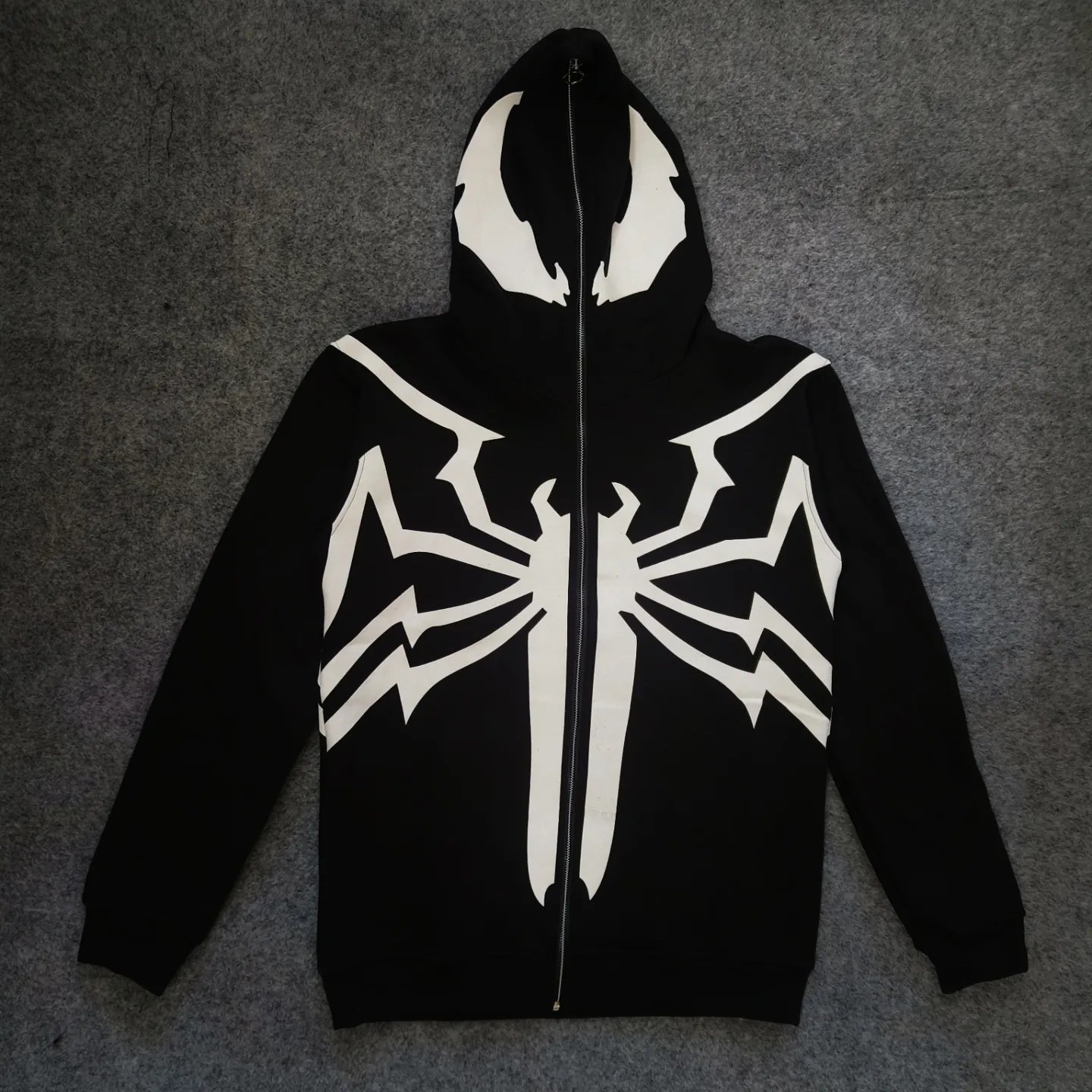 Venom zipper hoodie hotsell