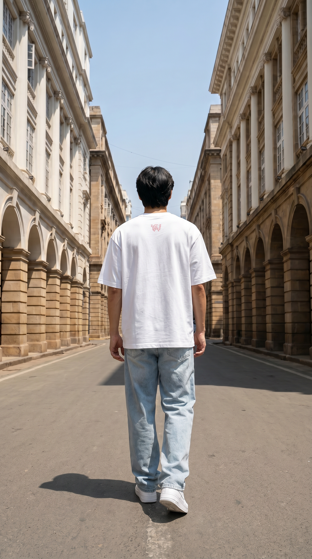Silent Blossom White Tshirt