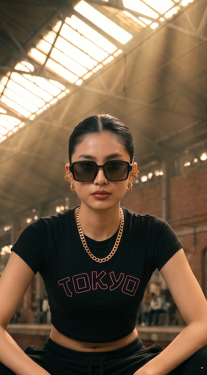 Tokyo crop Tee