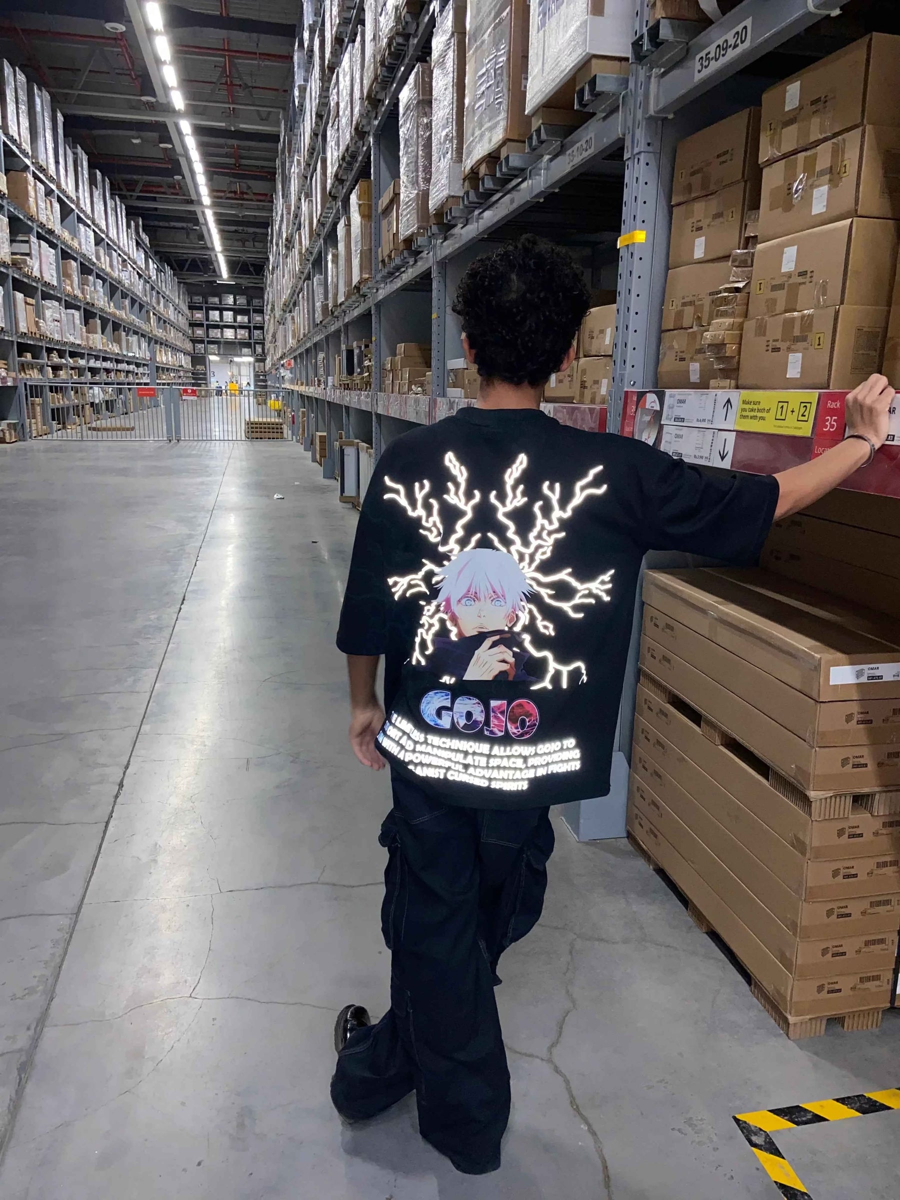 Gojo Satoru Six Eyes Tshirt
