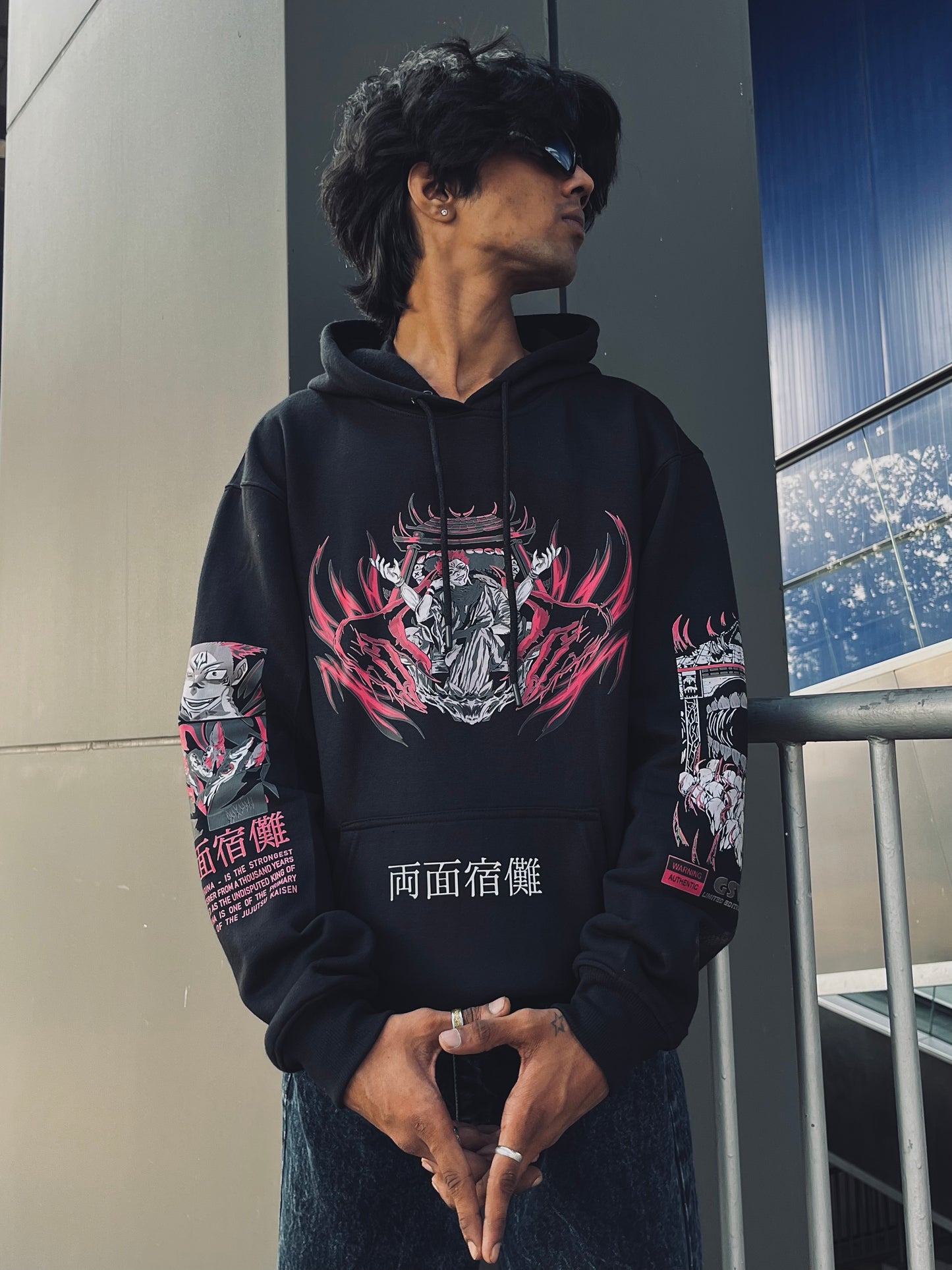 Getsetwear Sukuna Hoodie Getsetwear hoodie