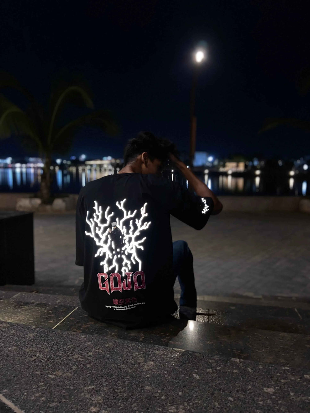 Gojo Satoru Reflective Tshirt
