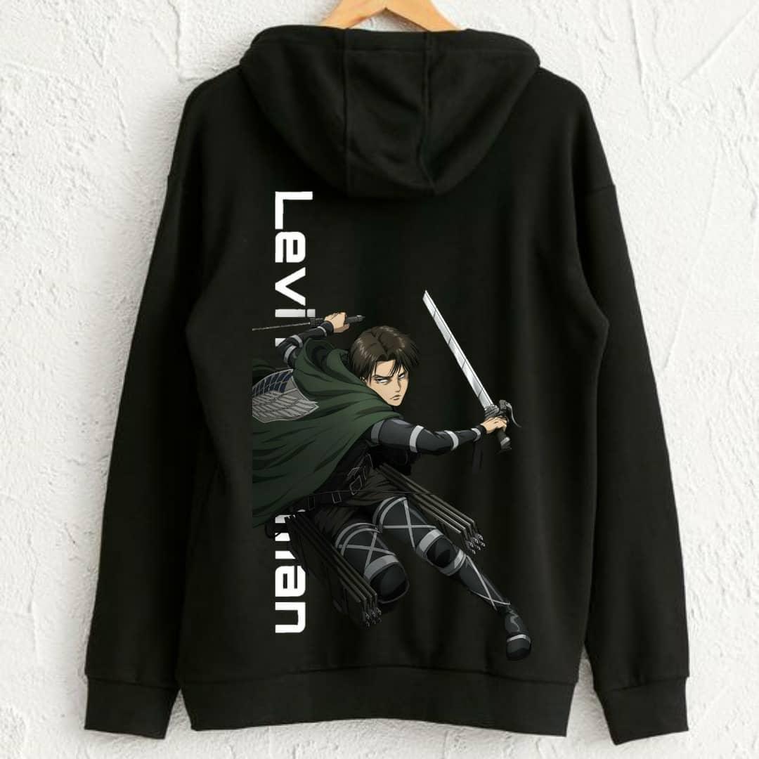 Attack on titan levi hoodie sale