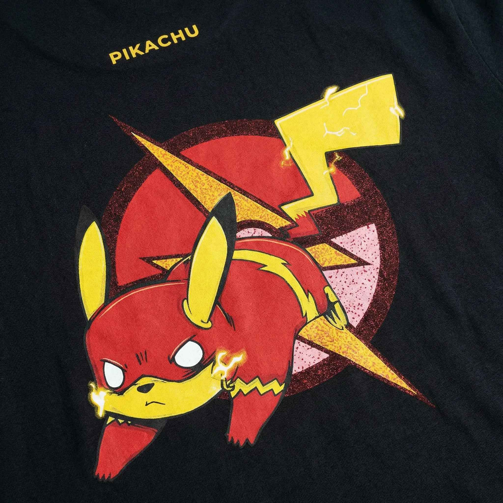 Pikachu Oversize Black Tshirt
