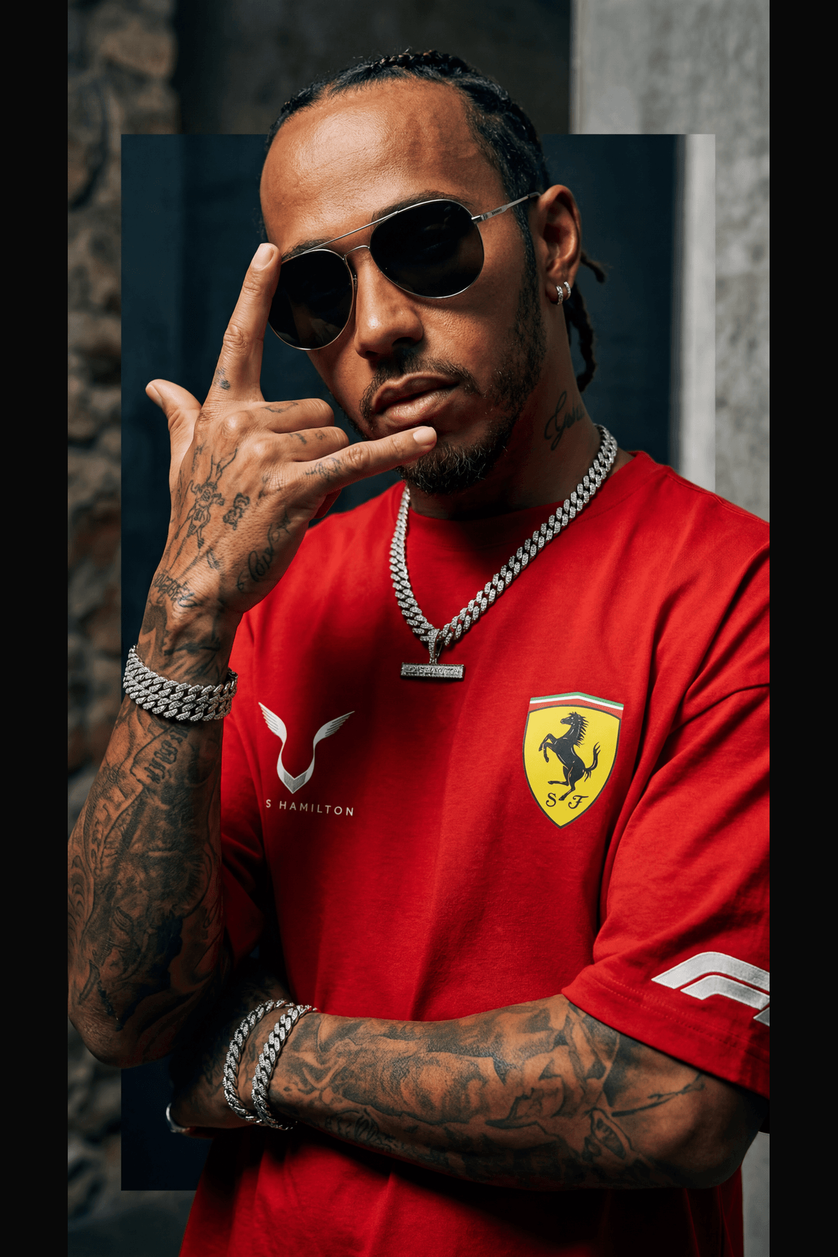 LEWIS X FERRARI Tshirt