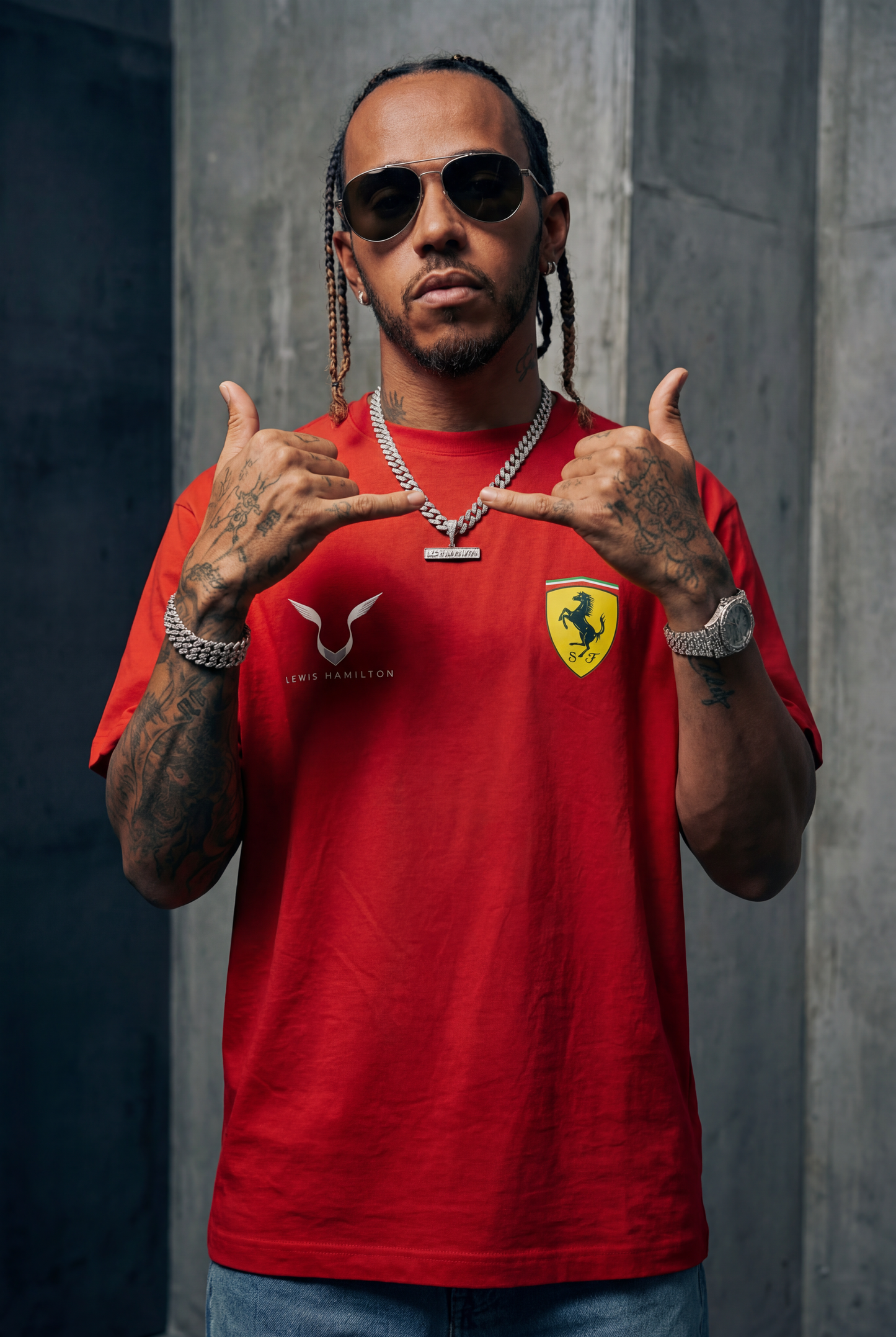 LEWIS X FERRARI Tshirt