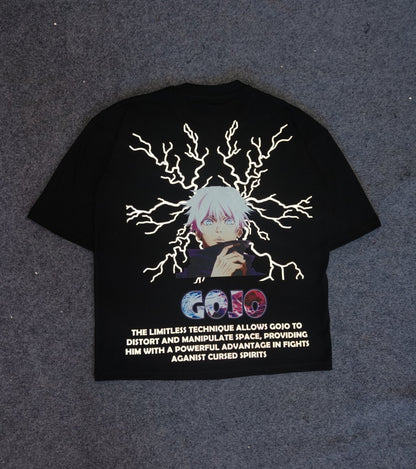 Gojo Satoru Six Eyes Tshirt - Getsetwear