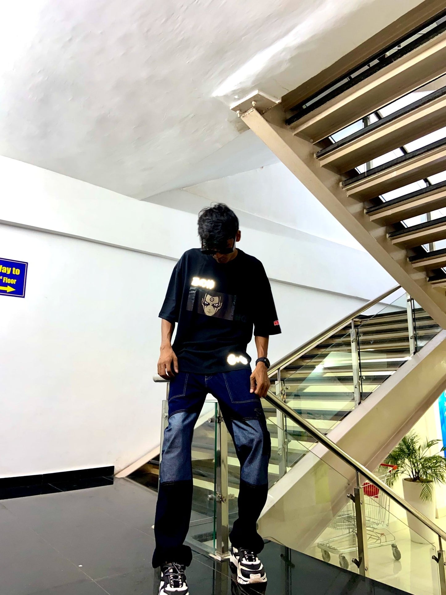 Hashirama Oversize T - shirt - Getsetwear