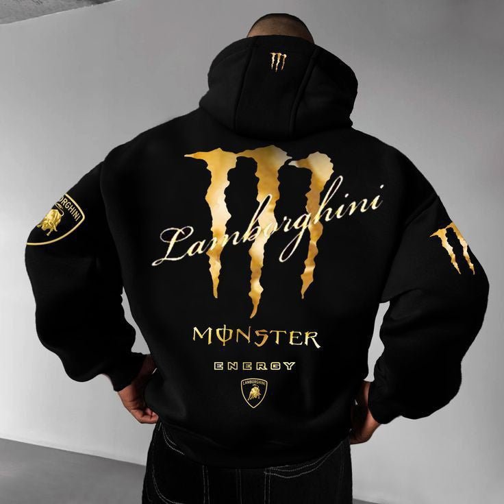 Lamborghini x Monster Hoodie - Getsetwear