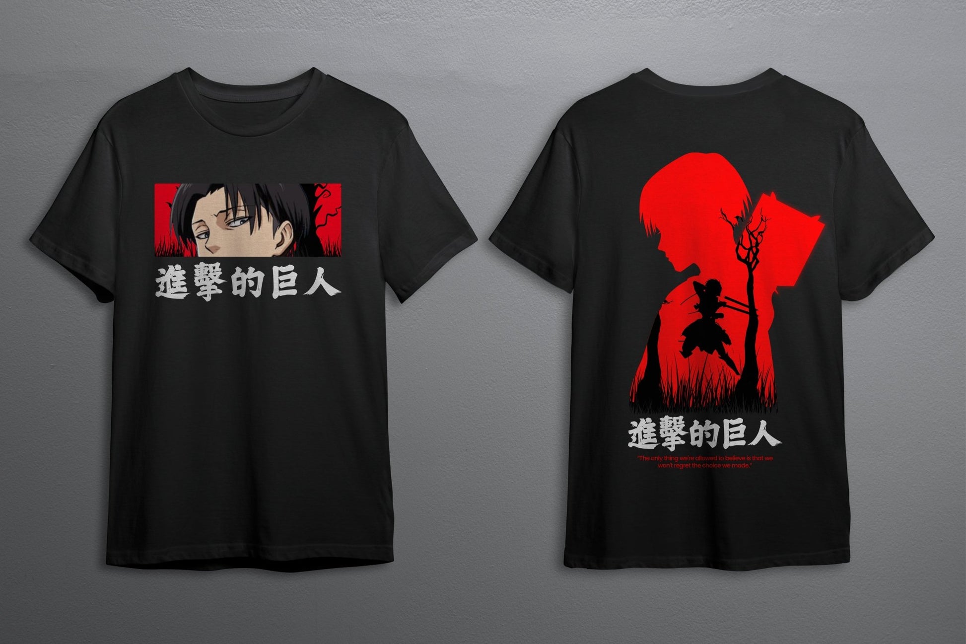 Levi Ackerman T - shirt - Getsetwear