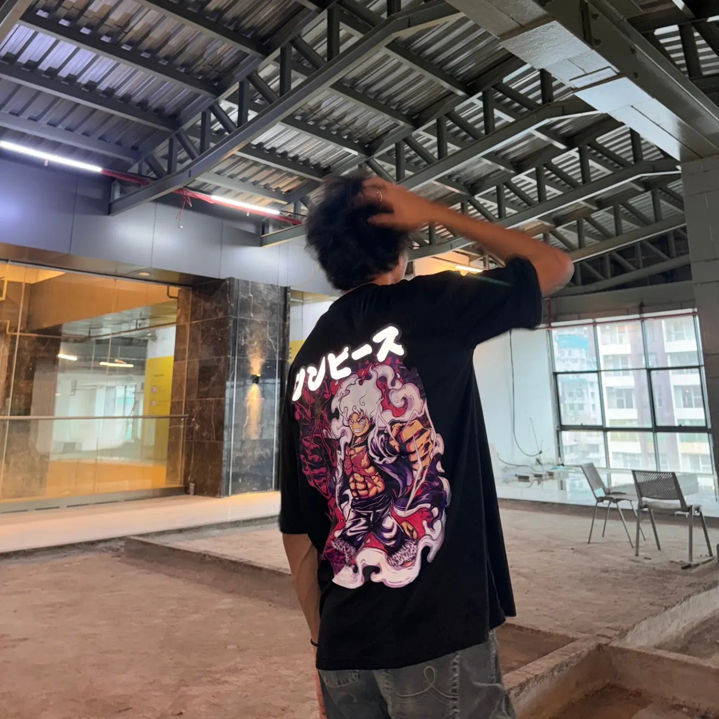 Luffy's 5th Gear Oversize T - shirt - Getsetwear