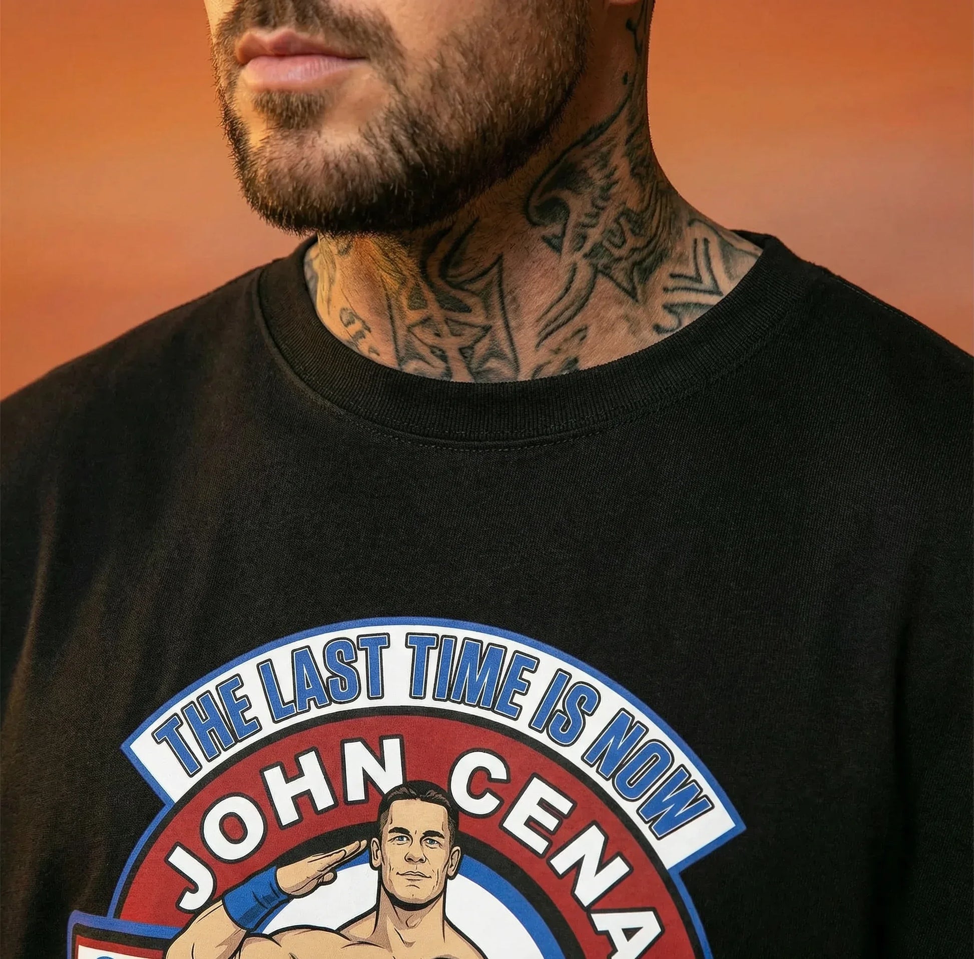 John Cena Retirement Black Tshirt - Getsetwear