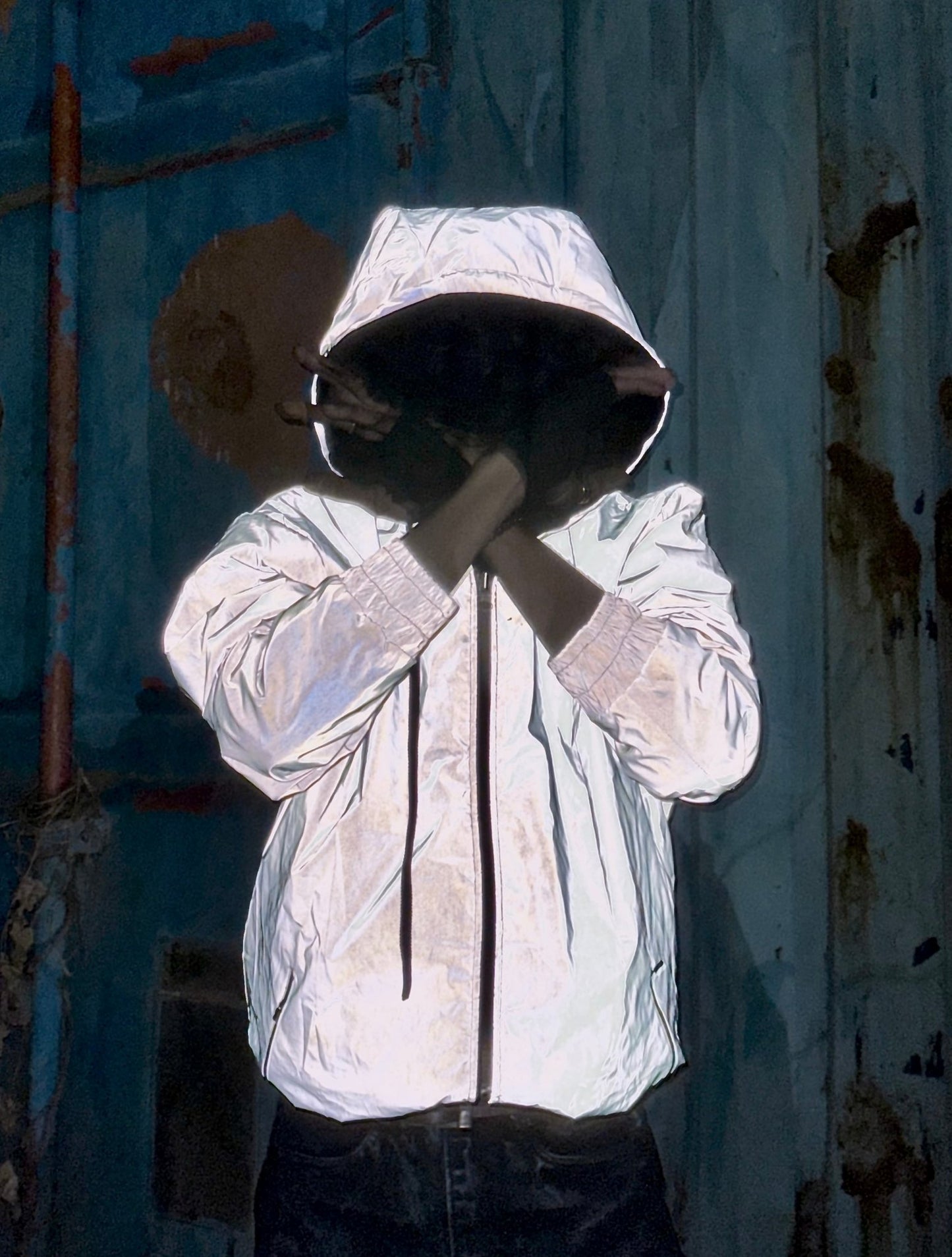 Reflective Puff Jacket - Getsetwear