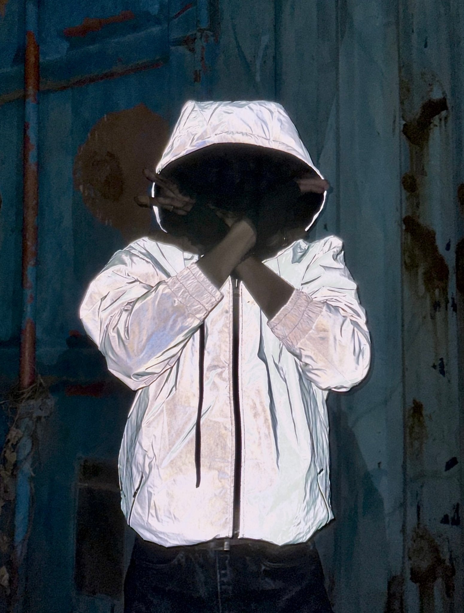 Reflective Puff Jacket - Getsetwear