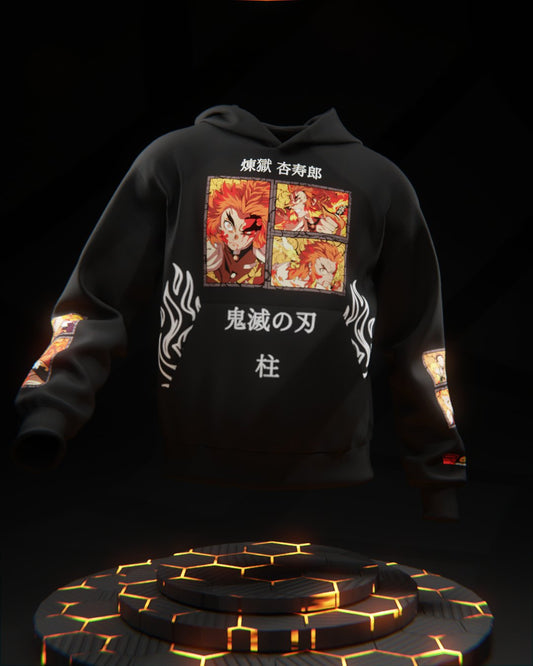 Rengoku Hoodie - Getsetwear