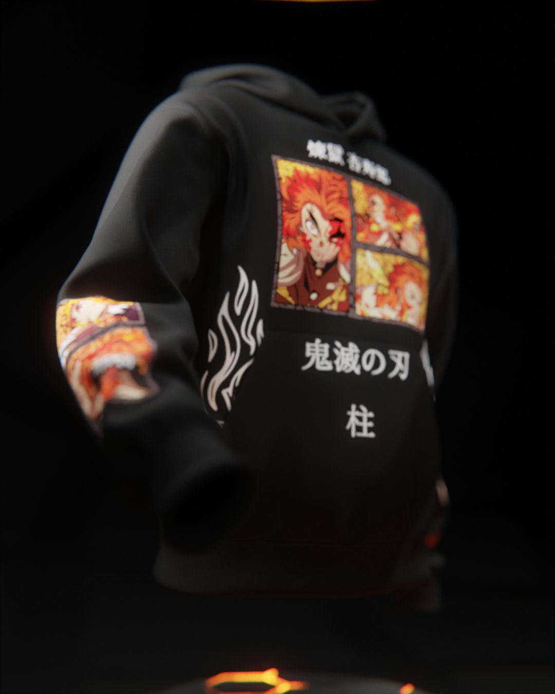 Rengoku Hoodie - Getsetwear