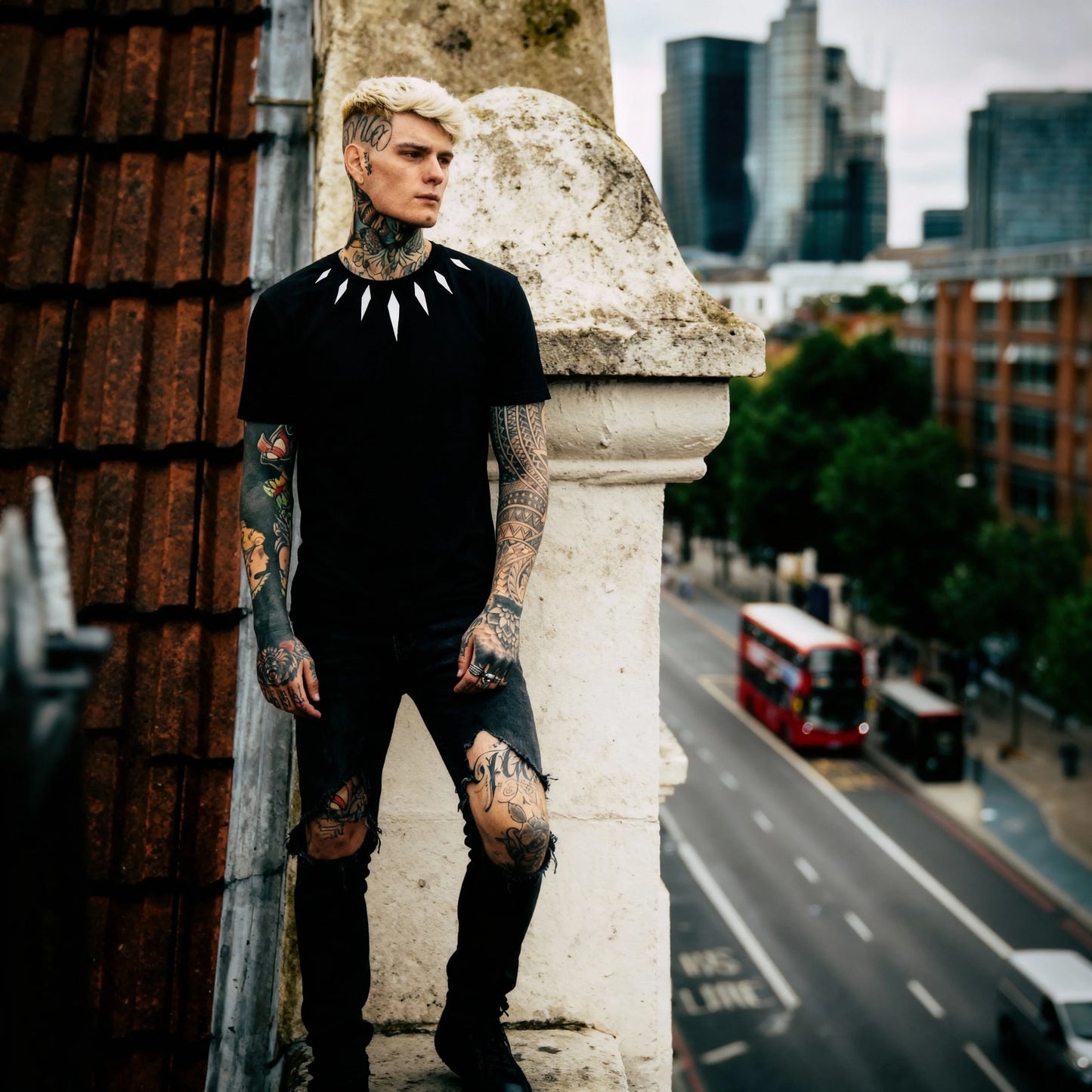 Black Panther tshirt - Getsetwear