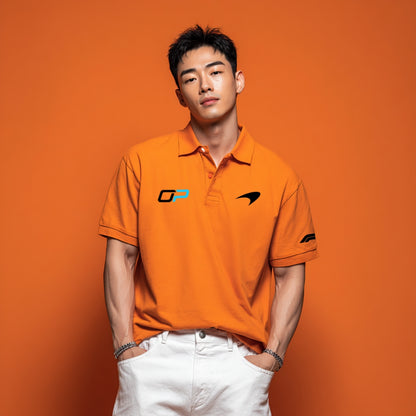 Oscar Piastri McLaren Collar Tshirt