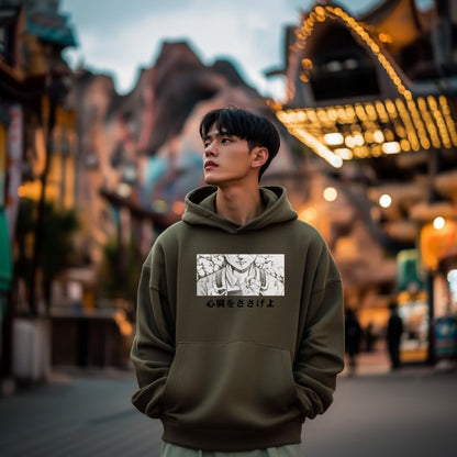 Attack On Titan Olive Hoodie