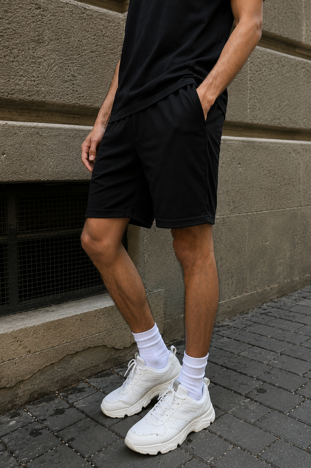 Men's Black Shorts