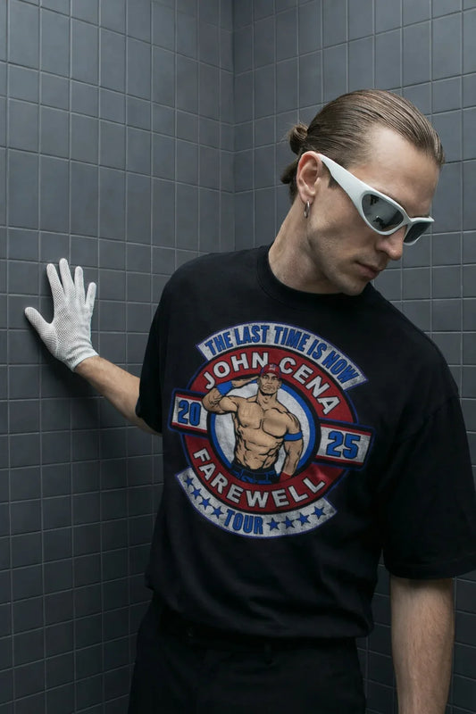 John Cena Retirement Black Tshirt - Getsetwear