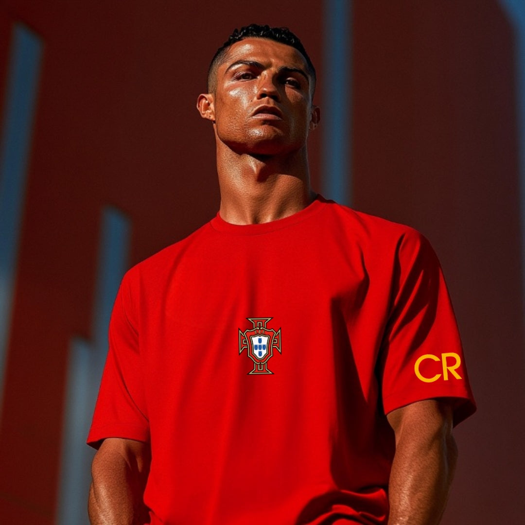 Ronaldo X Portugal Oversize Tshrit