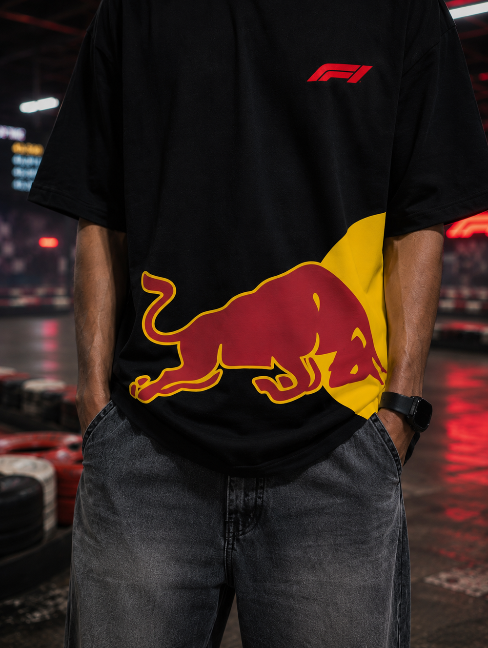 Red-Bull Black Tshirt