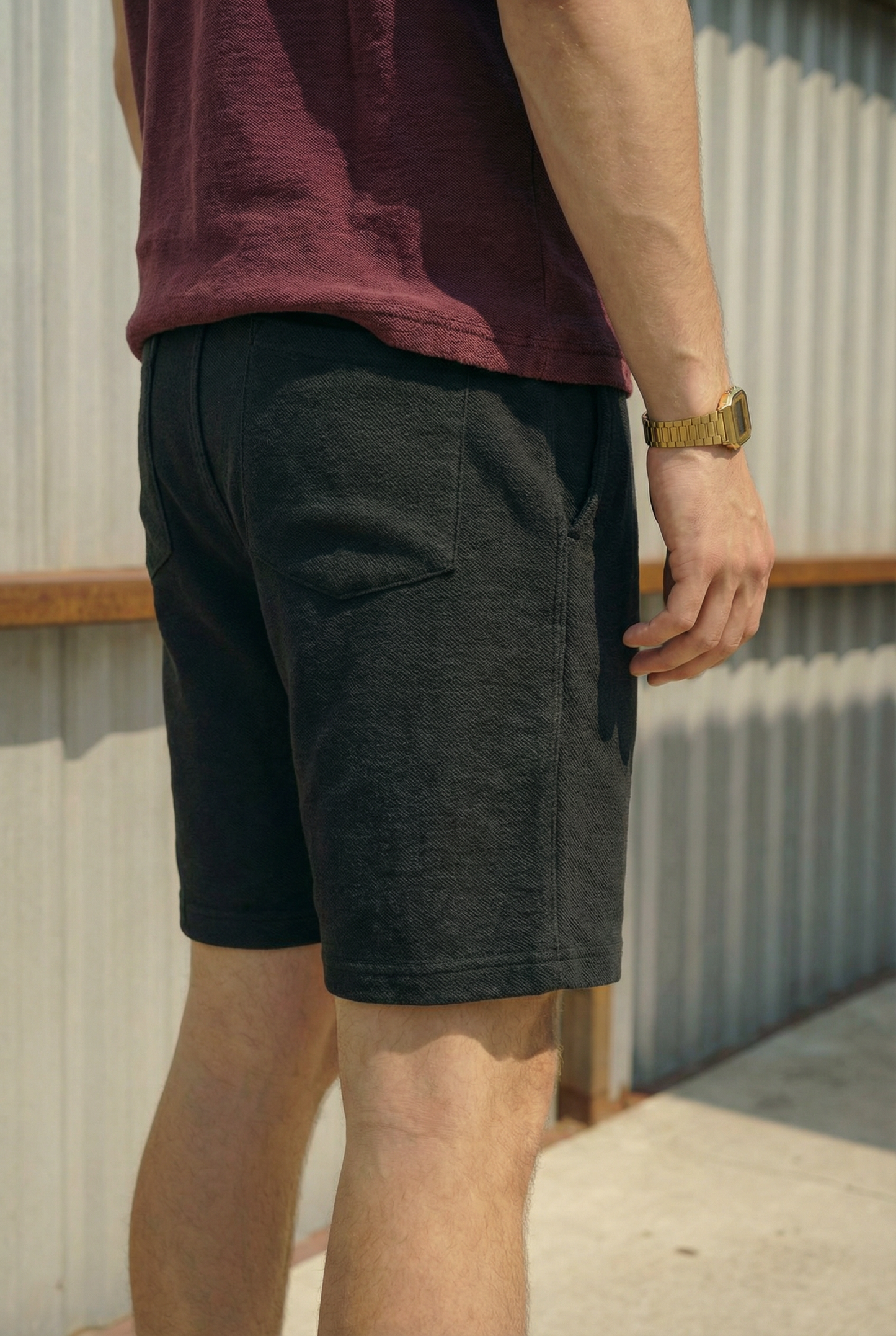 Men's Black Shorts