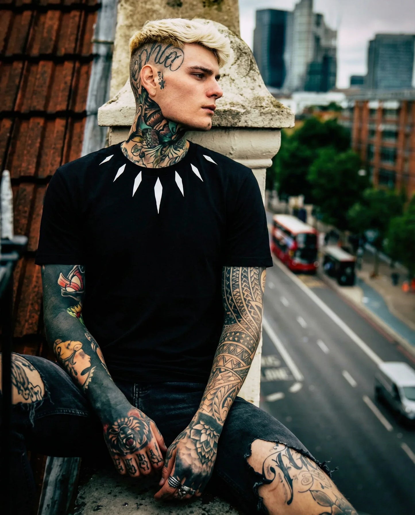 Black Panther tshirt - Getsetwear