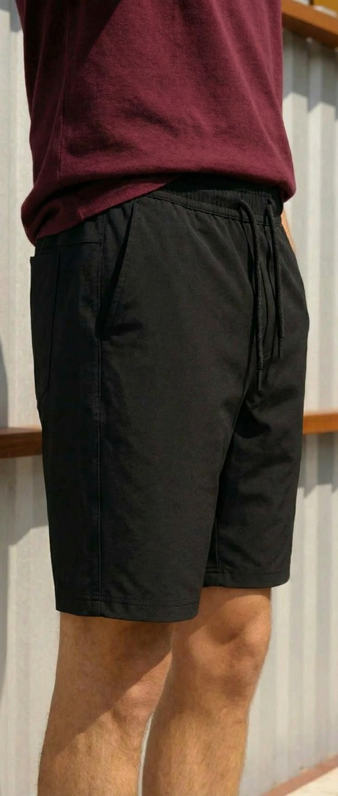 Men's Black Shorts
