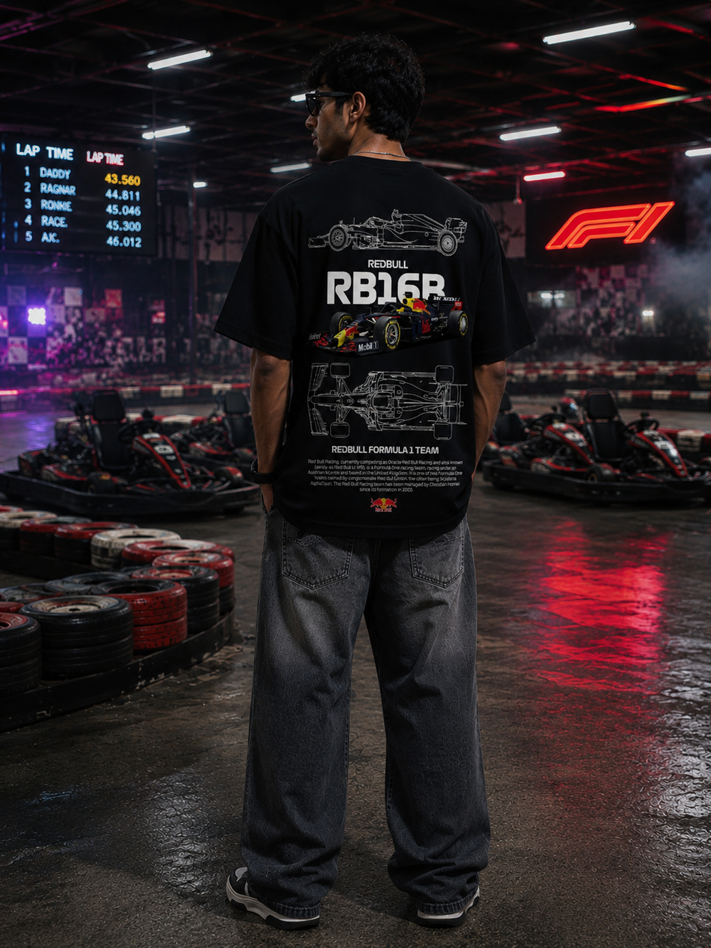 Red-Bull Black Tshirt