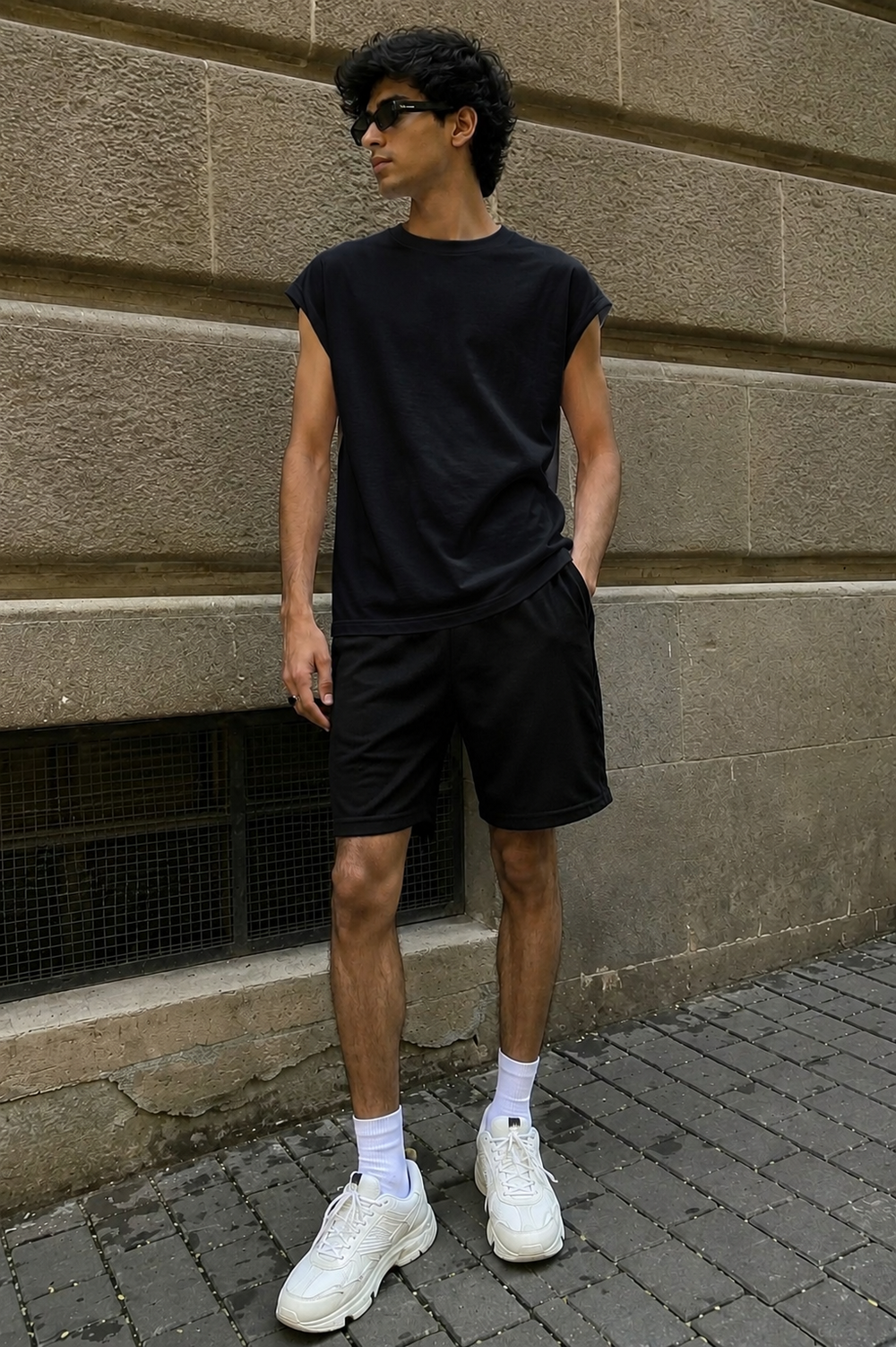 Men's Black Shorts