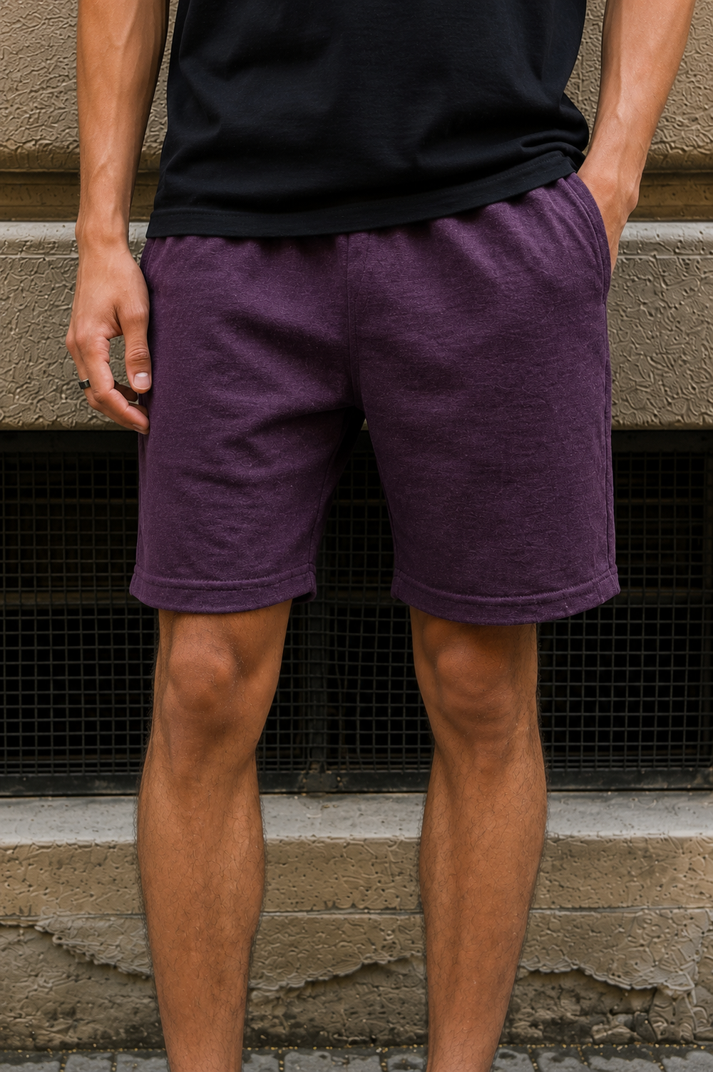 Misty Maroon Shorts