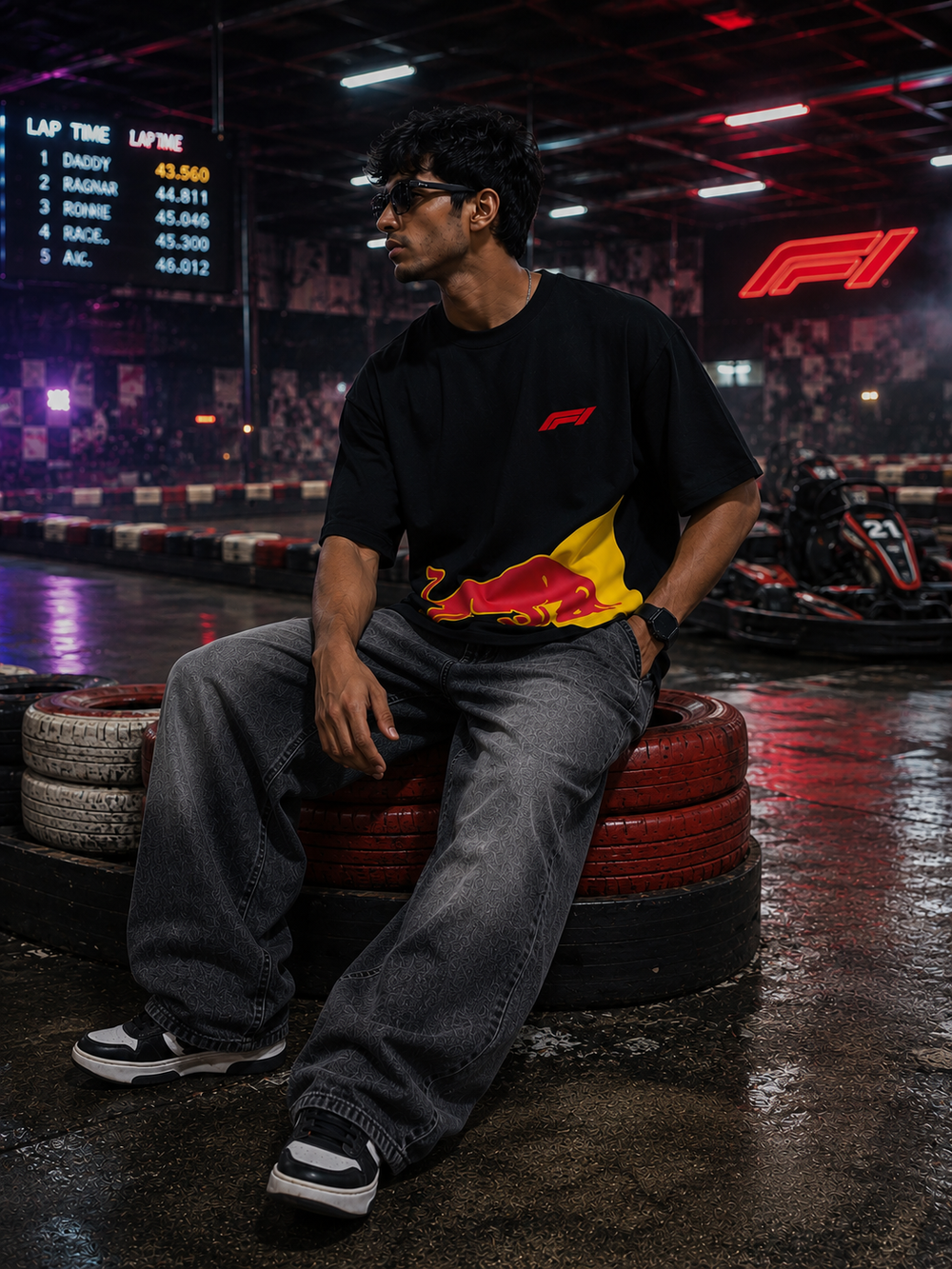 Red-Bull Black Tshirt