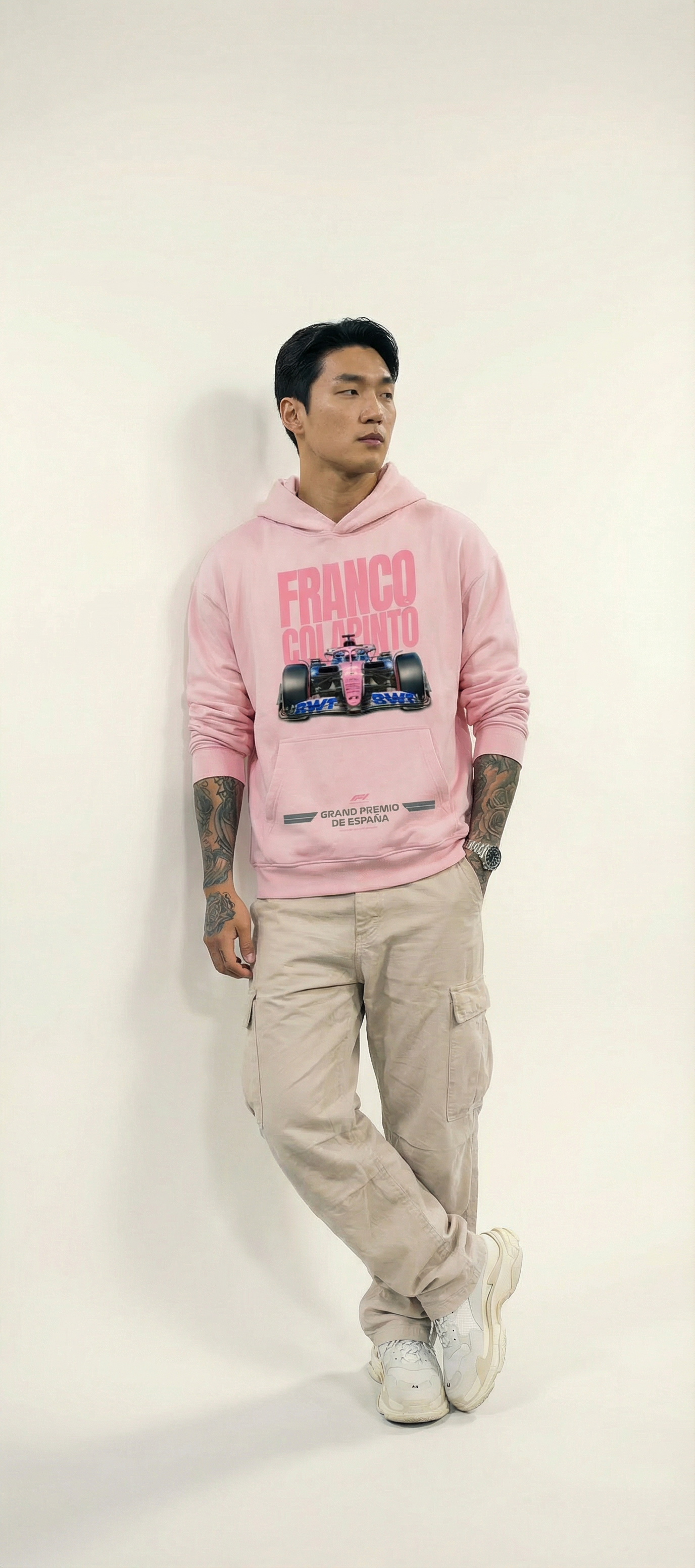 Alpine X Franco Pink Hoodie