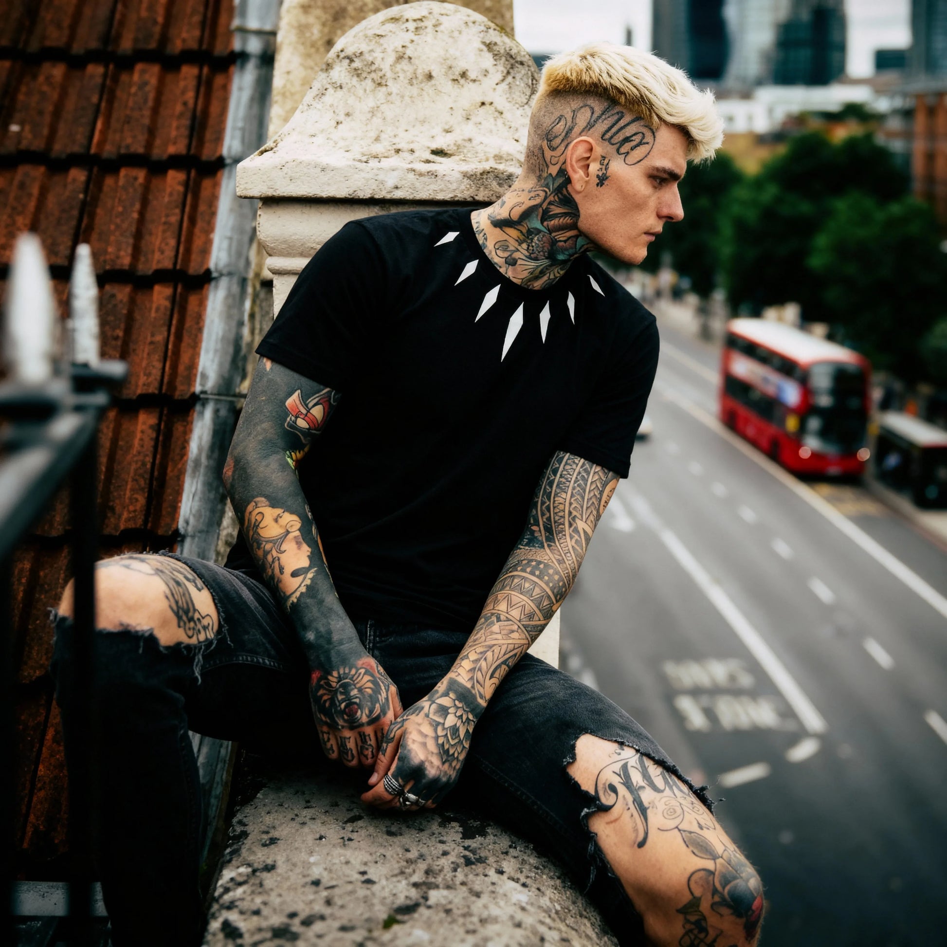 Black Panther tshirt - Getsetwear