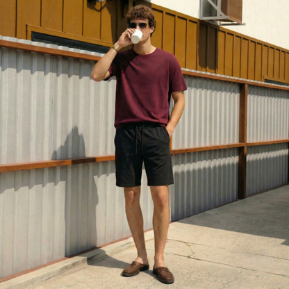 Men's Black Shorts