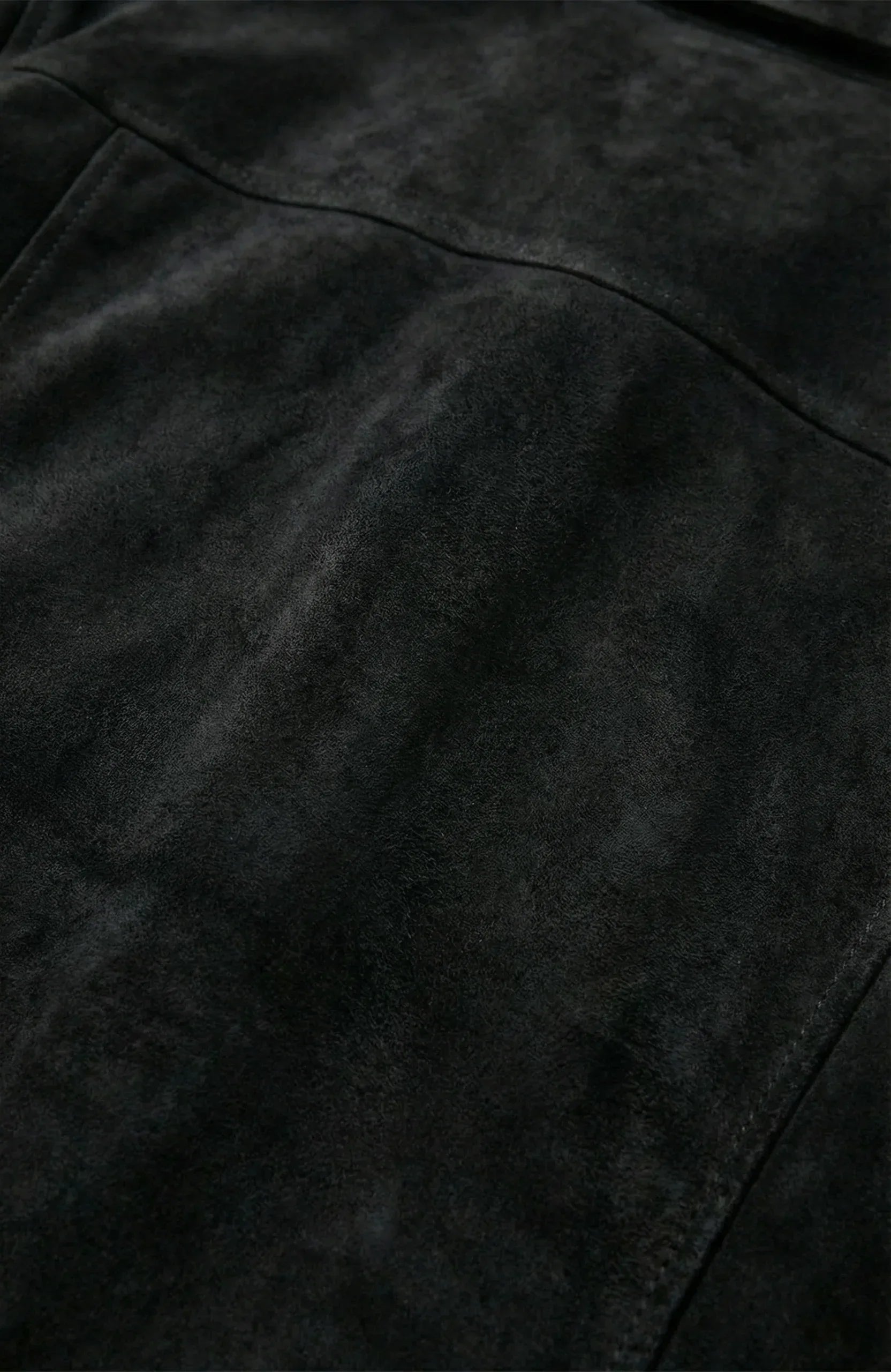 Suede Black Jacket - Getsetwear