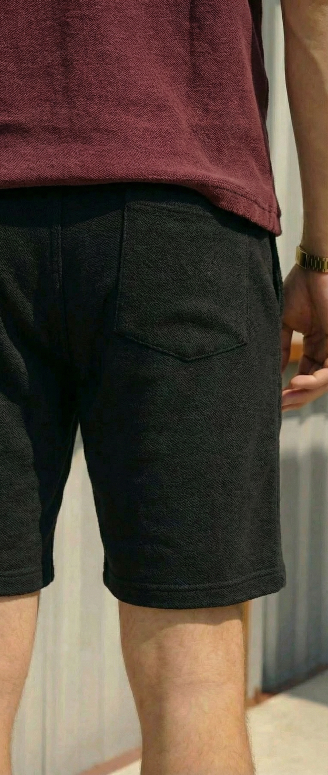 Men's Black Shorts