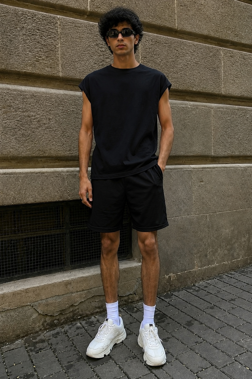 Men's Black Shorts