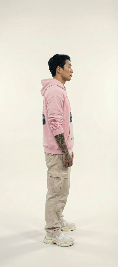 Alpine X Franco Pink Hoodie