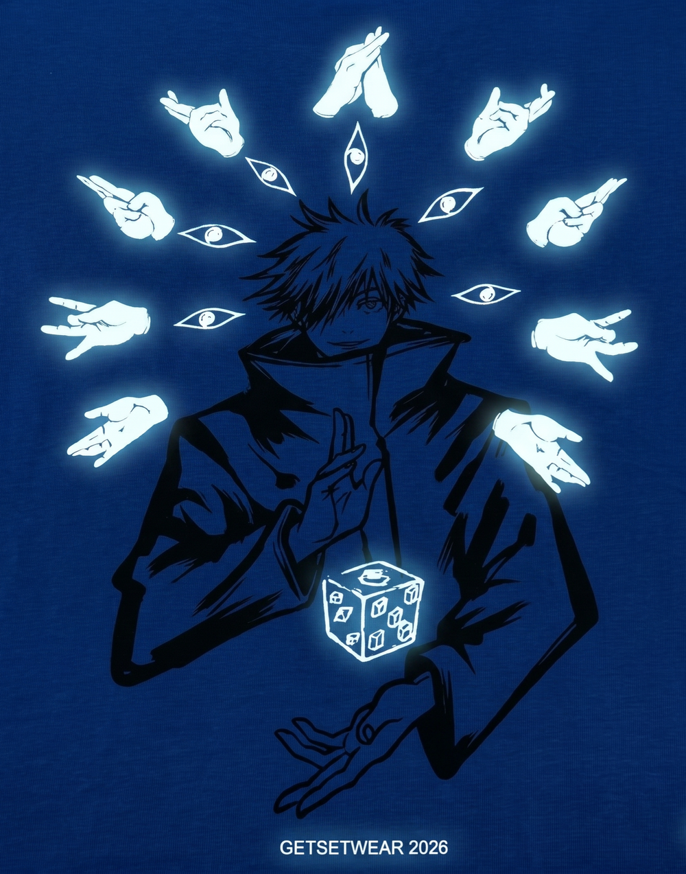 Gojo Sataru Hands T-shirt