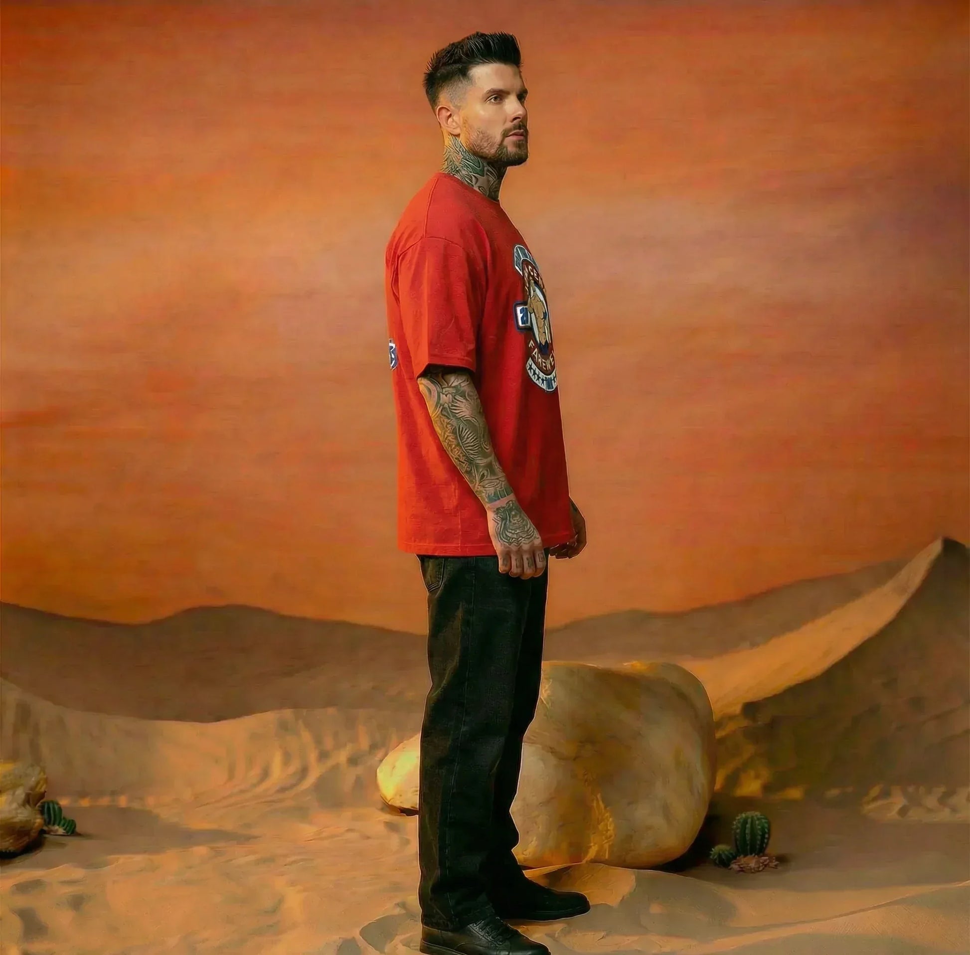 John Cena Retirement Black Tshirt - Getsetwear