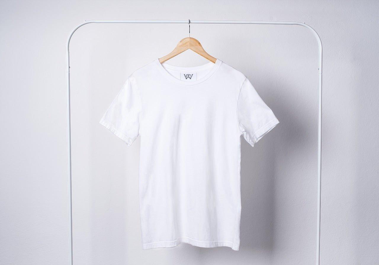 White Solid T - shirt - Getsetwear