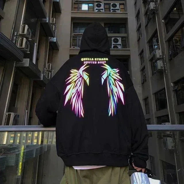 Wings On Fire Hoodie – Getsetwear - Main Image
