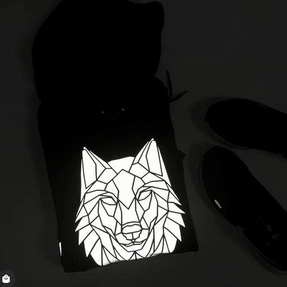 Wolf Reflective Hoodie - Getsetwear